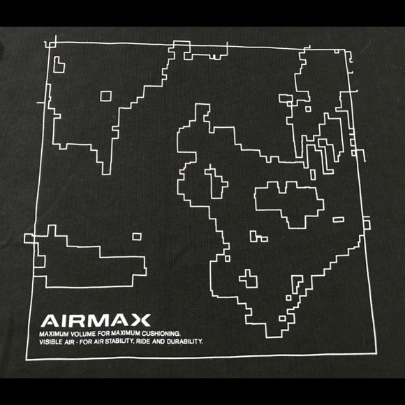 MEN'S NIKE Airmax Map T-SHIRT - Picture 2 of 3